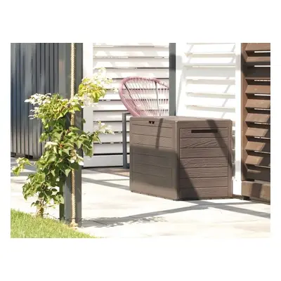 PROSPERPLAST Zahradní box WOODEBOX hnědá 78 cm - 190L