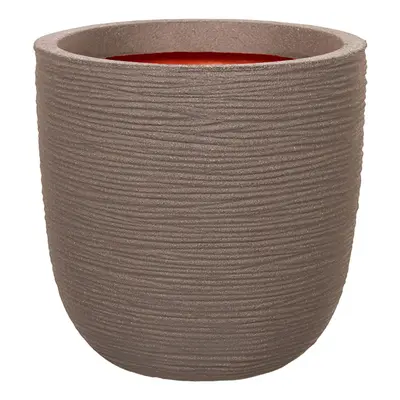 Capi Nature Rib NL Planter Ball Warm Taupe Ø 35 cm / V 34 cm