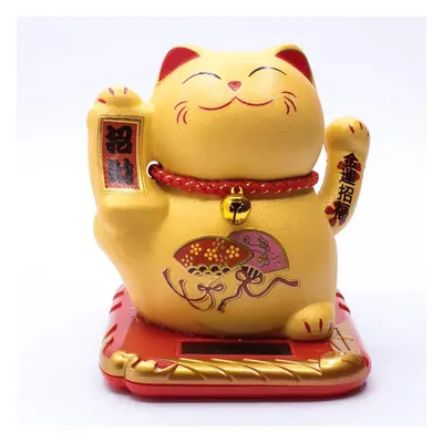 Milujeme Kameny Maneki neko - mávající kočička Solar - Feng shui N