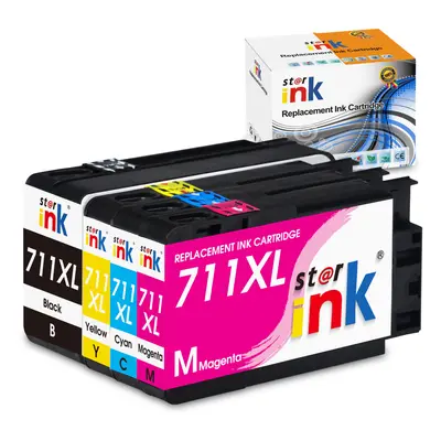 Starink Starink kompatibilní cartridge HP 711, CZ133A, CZ130A, CZ131A, CZ132A (Multipack CMYK)