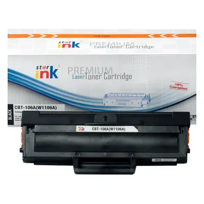 Starink Starink kompatibilní toner HP 106A, HP 106X, HP W1106A XL, W1106X verze 2500 stran BEZ Č