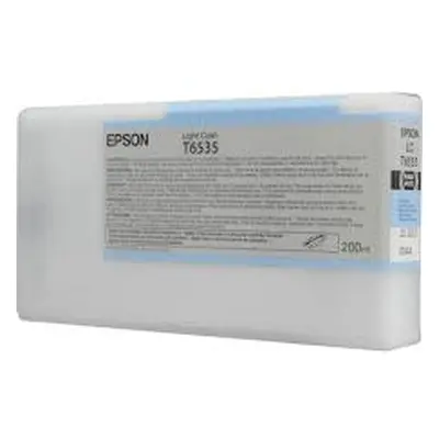 Tonery Náplně Zásobník Epson T6535, C13T653500 (Světle azurový)