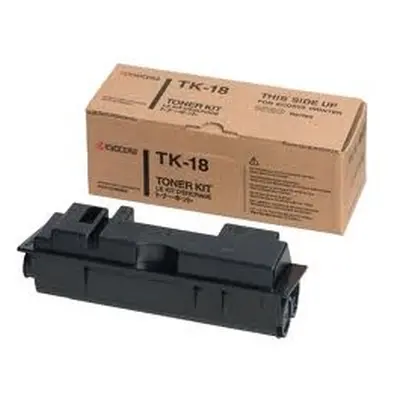 Tonery Náplně Toner Kyocera Mita FS-1018MFP, 1118MFP, 1020D, black, TK18, 7200s, garanční peče