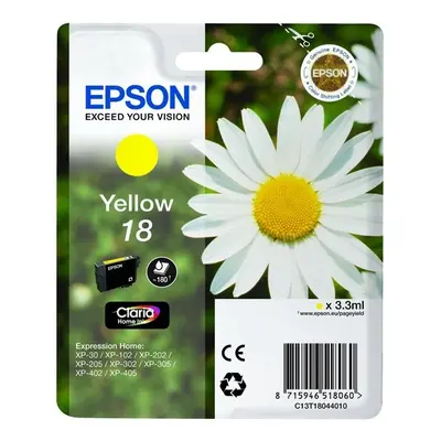 Tonery Náplně Epson T1804 Yellow