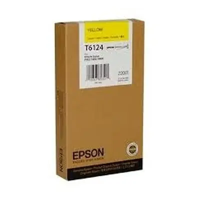 Tonery Náplně Zásobník Epson T6124, C13T612400 (Žlutý)