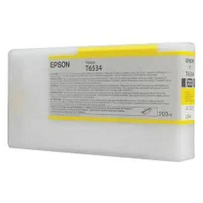 Tonery Náplně Zásobník Epson T6534, C13T653400 (Žlutý)