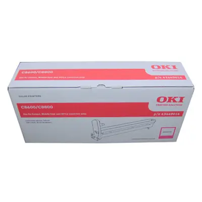 Tonery Náplně Oki Válec OKI Laser C8600, červený, 43449014, 20000s, s, O