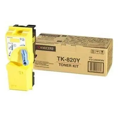 Tonery Náplně Kyocera Mita TK-820Y - originální