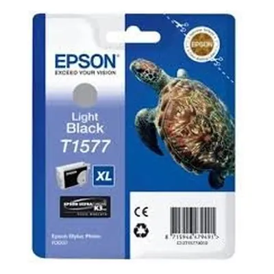 Tonery Náplně Zásobník Epson T1577, C13T15774010 (Šedivý)