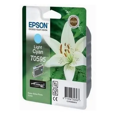 Tonery Náplně Inkoustová cartridge Epson Stylus Photo R2400, C13T059540, světle modrá, 1*13ml,