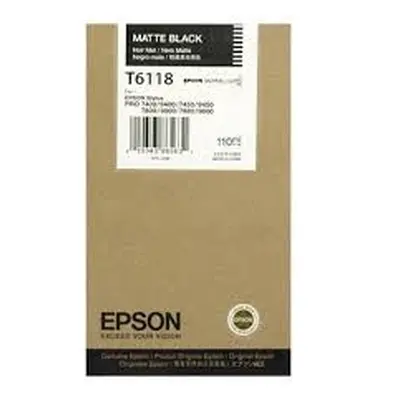 Zásobník Epson T6118, C13T611800 (Matně černý)