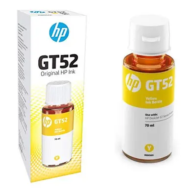 HP GT52 Yellow Original Ink Bottle, M0H56AE