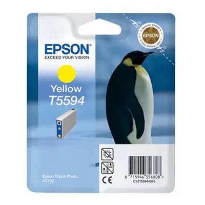 Tonery Náplně Zásobník Epson T5594, C13T55944010 (Žlutý)