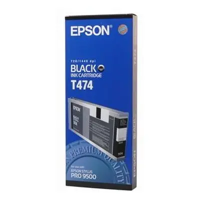 Tonery Náplně Zásobník Epson T474, C13T474011 (Černý)