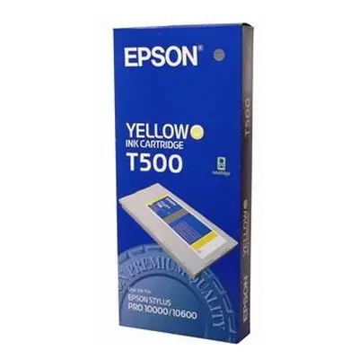 Tonery Náplně Zásobník Epson T500, C13T500011 (Žlutý)