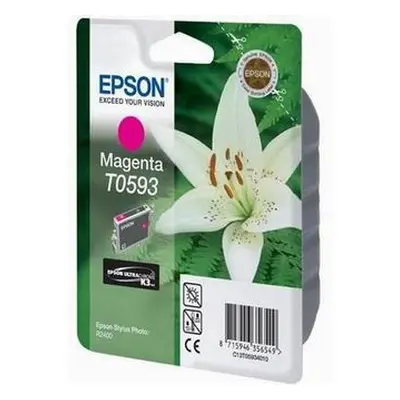 Tonery Náplně Inkoustová cartridge Epson Stylus Photo R2400, C13T059340, červená, 1*13ml, O