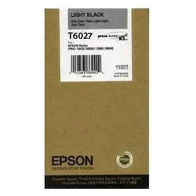 Zásobník Epson T6027, C13T602700 (Světle černá)