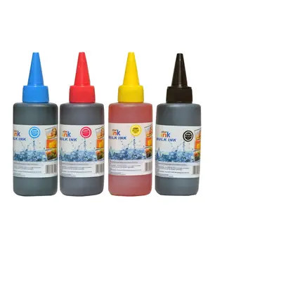 Starink Starink kompatibilní láhve s inkoustem Epson 4 x 100 ml - univerzální (Černá + 3x Barvy)