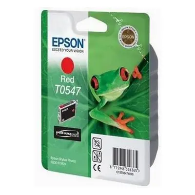 Tonery Náplně Inkoustová cartridge Epson Stylus Photo R800, R1800, C13T054740, red,1*13ml, 400