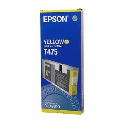 Tonery Náplně Zásobník Epson T475, C13T475011 (Žlutý)