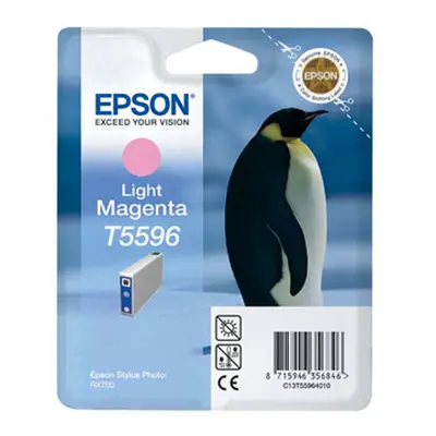 Tonery Náplně Zásobník Epson T5596, C13T55964010 (Světle purpurová)