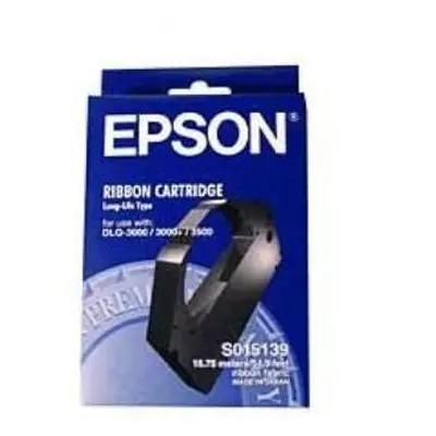 Tonery Náplně Barvící páska Epson S015139 (Černá) - Originál