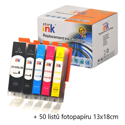 Starink Canon PGI570XL + CLI571XL CMYK - kompatibilní