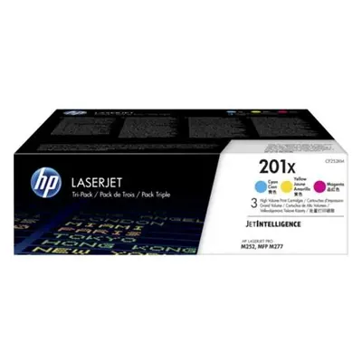 Toner HP LaserJet CF401X-CF403X, CMY pack, 201X