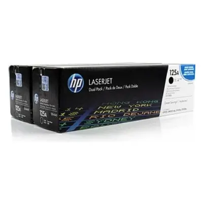 HP CB540AD | 125A - Originální černý toner dvojbalení