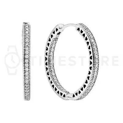 Náušnice Pandora Signature 296319CZ