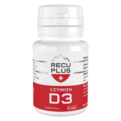 RECUPLUS vitamín D3 90 tablet