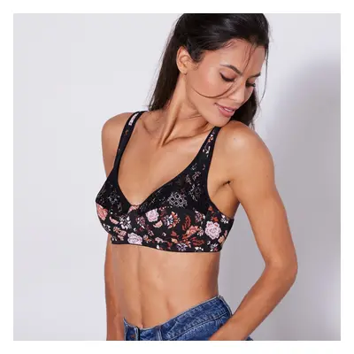 Bavlněná podprsenka Tropea Confidence Lingerie® pro ženy po operaci prsu, bez kostic