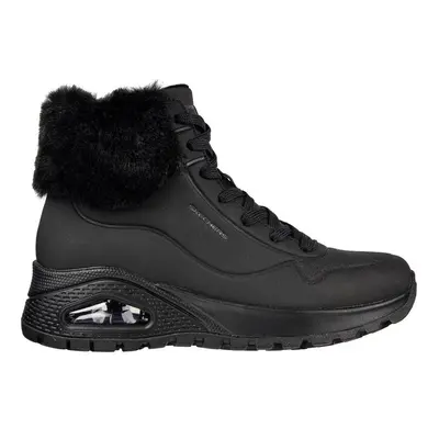 SKETCHERS Kotníkové tenisky s kožešinovém efektem Uno Rugged - Fall Air