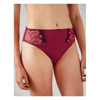 Klasické kalhotky „Caminata“ zn. Confidence Lingerie® z mikrovlákna s výšivkou