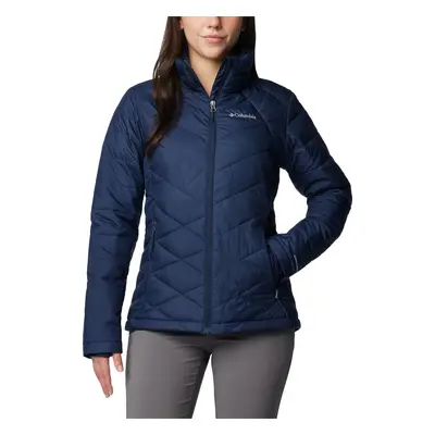 TMAVĚ MODRÁ DÁMSKÁ PROŠÍVANÁ BUNDA COLUMBIA HEAVENLY JACKET 1788661464