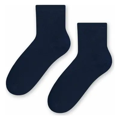 TMAVĚ MODRÉ DÁMSKÉ BAMBUSOVÉ PONOŽKY ART. 108 ZD6, SIZE NAVY BLUE