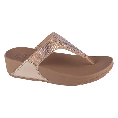 Rosegold dámské žabky FitFlop Lulu EC5-A94