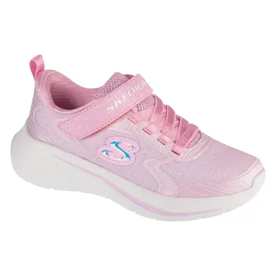 Růžové dívčí třpytivé tenisky Skechers Wave 92 303557L-LTPK