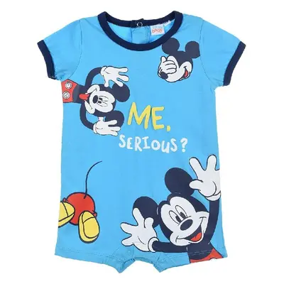 MODRÉ CHLAPECKÉ KRÁTKÉ BODY MICKEY MOUSE