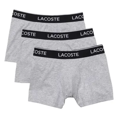 Světle šedá sada boxerek Lacoste 3-Pack Boxer Briefs 5H3389-CCA