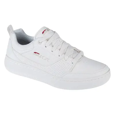 Bílá pánská volnočasová obuv Skechers Sport Court 92 - Ottoman 232472-WHT