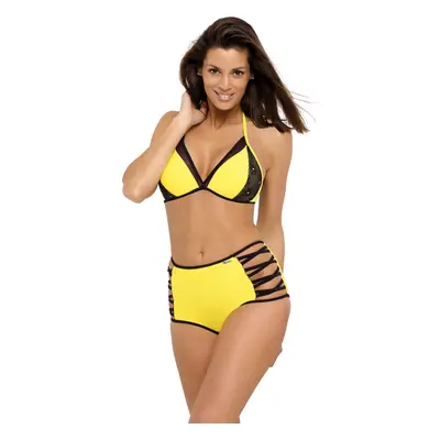 Žluté bikiny vysokým spodkem Verona Primula M-551 (1)