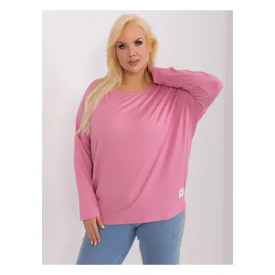 Růžová dámská halenka RV-BZ-3872.18-pink