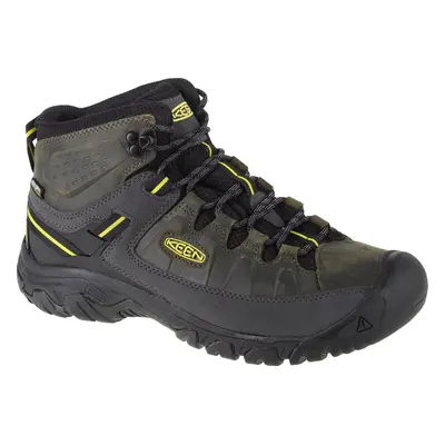 Khaki kotníkové turistické boty Keen Targhee III Mid WP 1026861