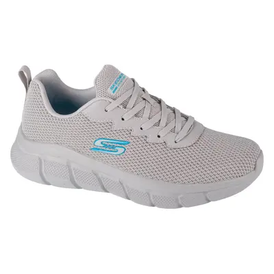 Šedé lehké tenisky Skechers Bobs B Flex - Chill Edge 118106-LTGY