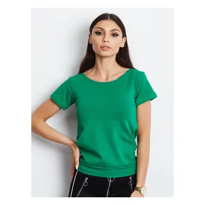 Tmavě zelená dámská halenka PL-BZ-1529.00-dark green