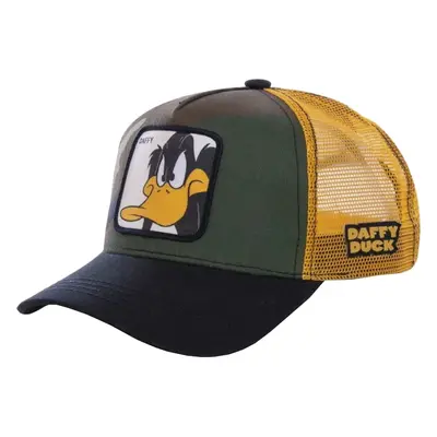 Tmavě zelená pánská kšiltovka Capslab Looney Tunes Daffy Duck Cap CL-LOO-1-DAF4