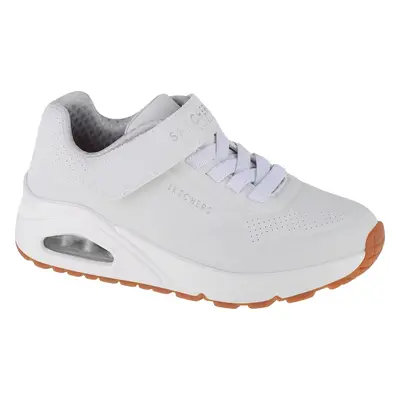 Bílé chlapecké tenisky Skechers Uno Air Blitz 403673L-WHT