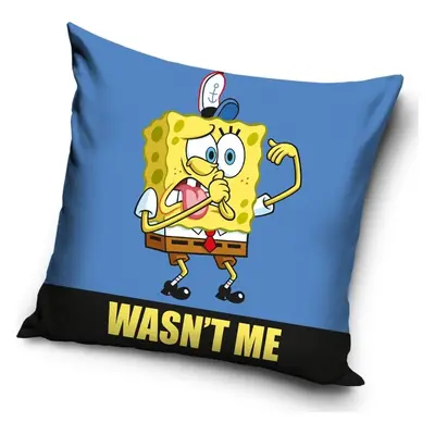 Modrý polštář SpongeBoB