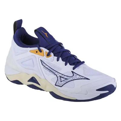 Bílo-modré pánské tenisky Mizuno Wave Momentum 3 V1GA231243